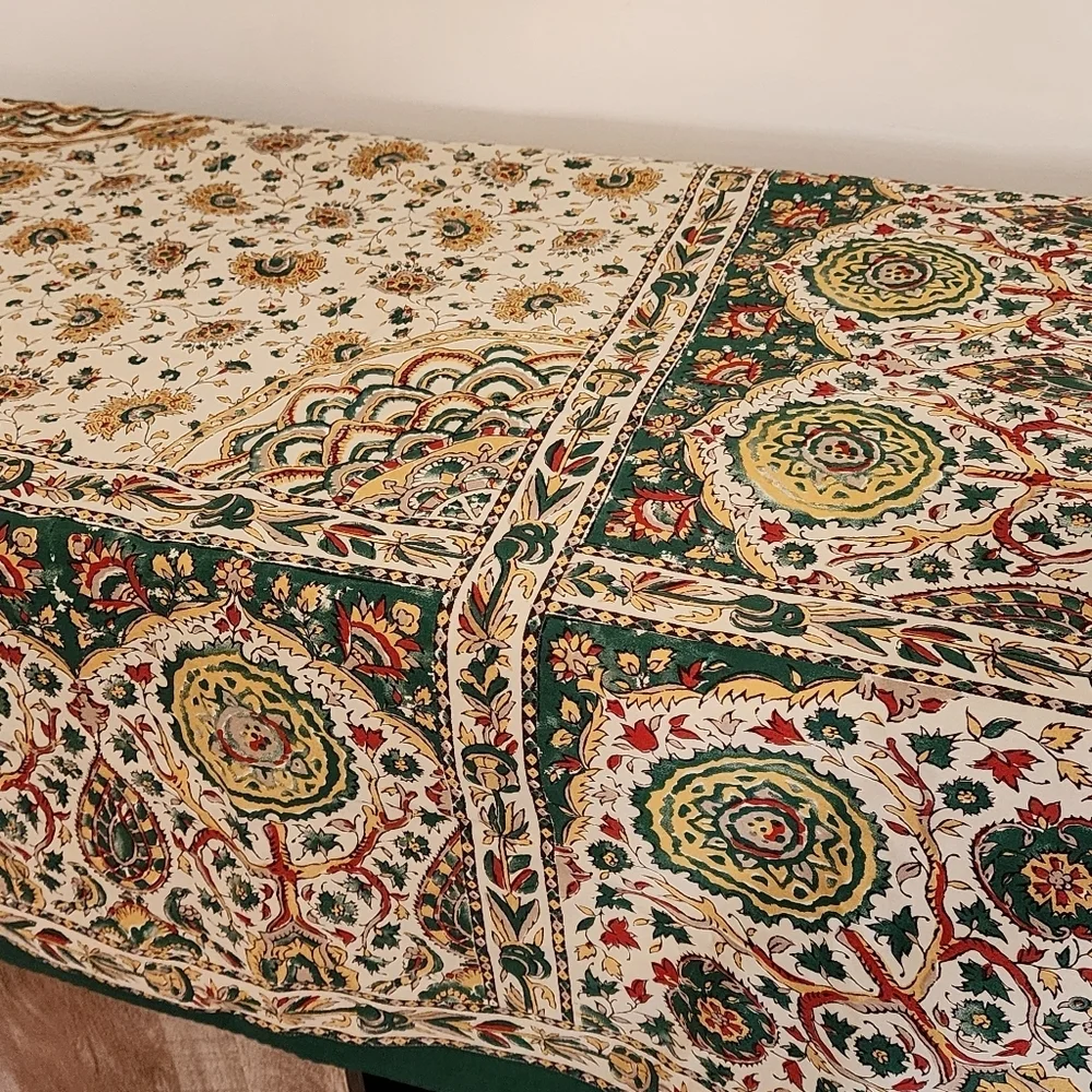Vintage Beauville France Tablecloth 64